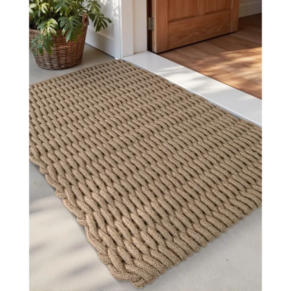 Braided Woven Outside Doormat