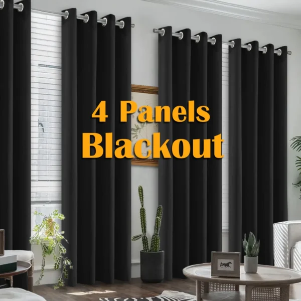 Blackout, Noise Reduction, Insulating Curtains