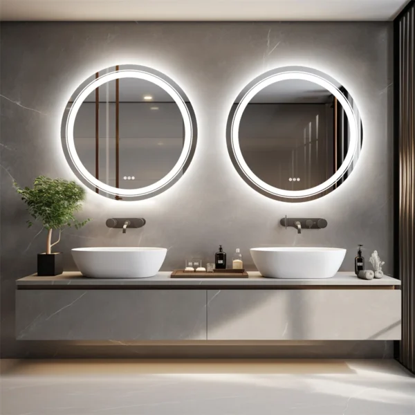 Smart Vanity Mirror with Touch Screen