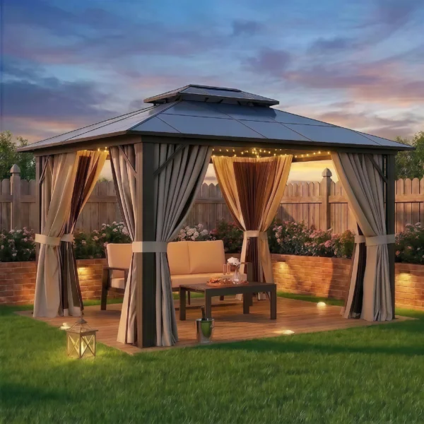 10x12FT Hardtop Gazebo